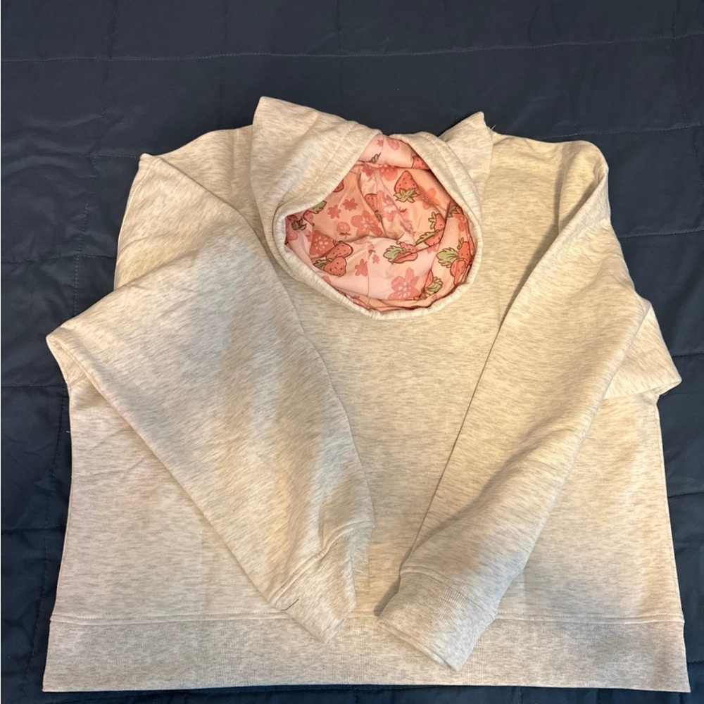 Viral strawberry shortcake hoodie sold